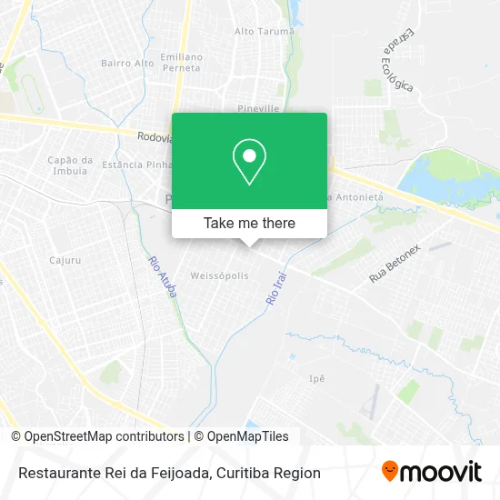 Restaurante Rei da Feijoada map