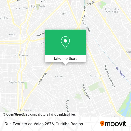 Rua Evaristo da Veiga 2876 map