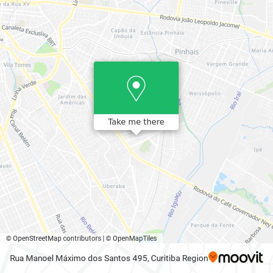 Rua Manoel Máximo dos Santos 495 map
