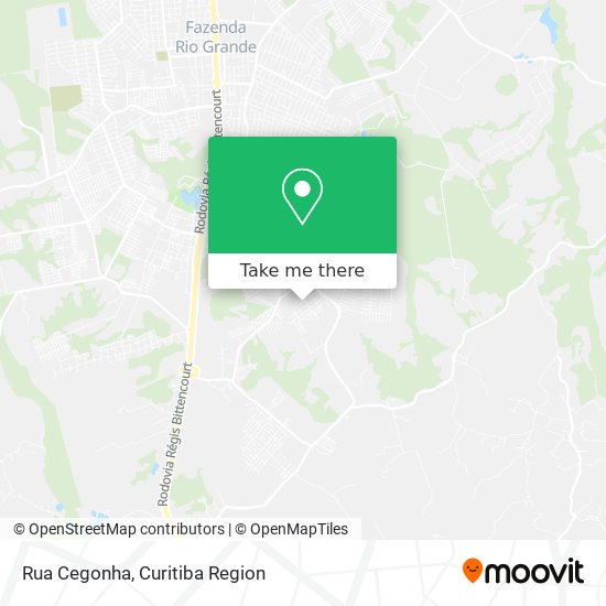 Mapa Rua Cegonha