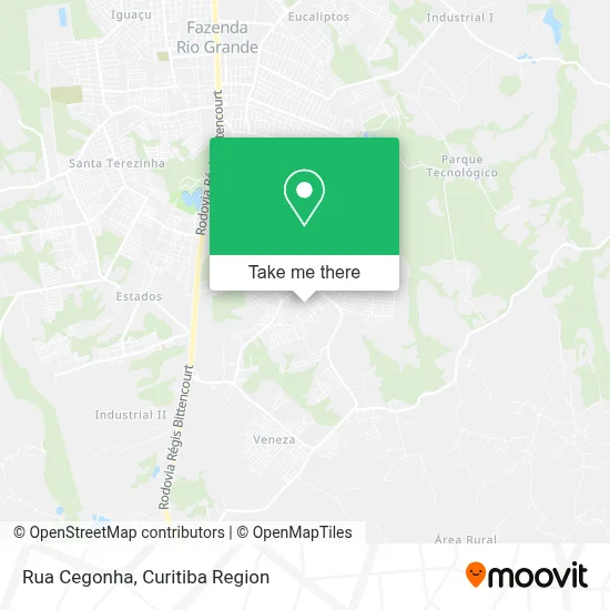 Rua Cegonha map