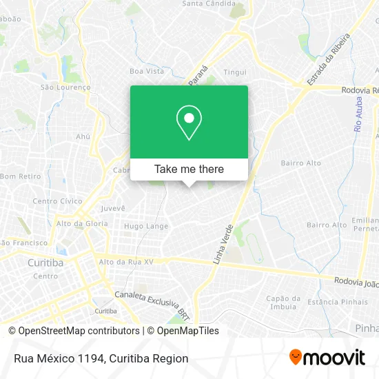 Rua México 1194 map