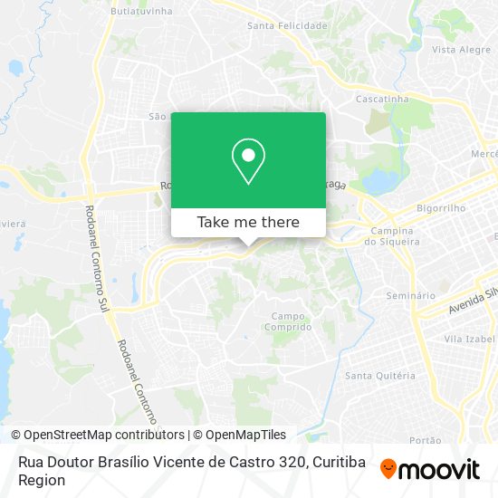 Rua Doutor Brasílio Vicente de Castro 320 map