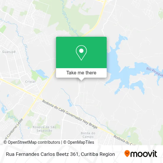 Rua Fernandes Carlos Beetz 361 map