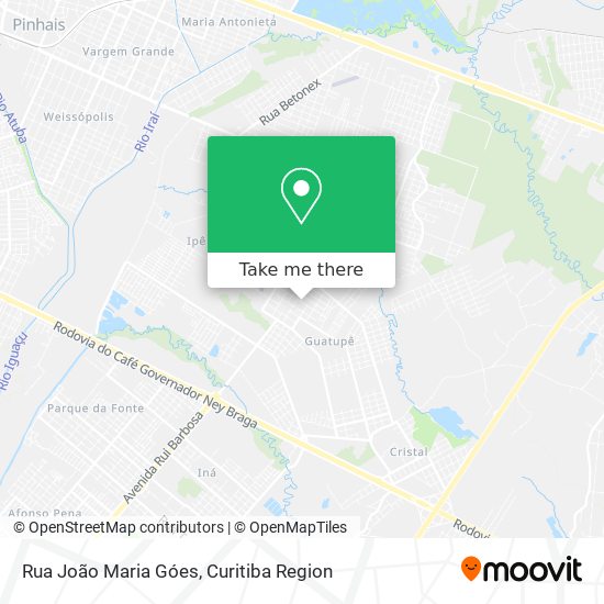 Rua João Maria Góes map