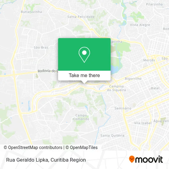 Rua Geraldo Lipka map