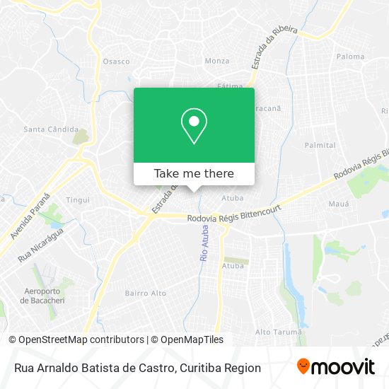 Rua Arnaldo Batista de Castro map