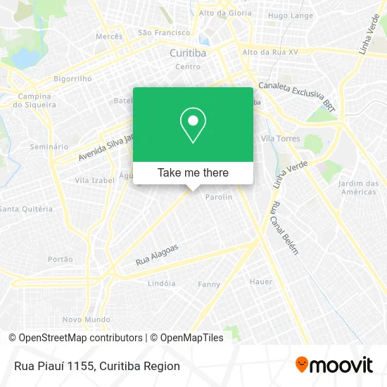 Rua Piauí 1155 map