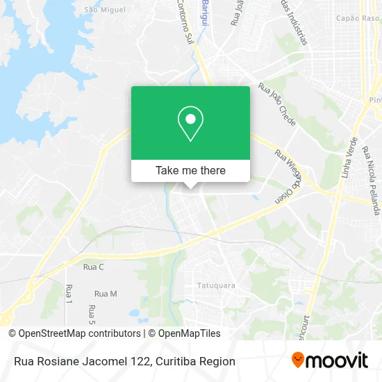 Rua Rosiane Jacomel 122 map