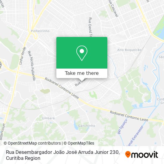 Rua Desembargador João José Arruda Junior 230 map