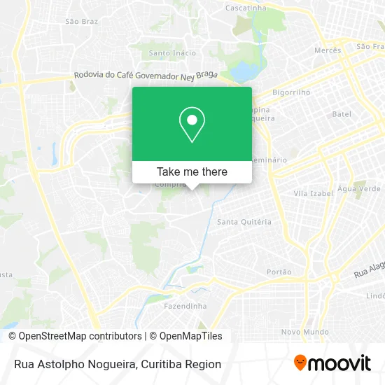 Rua Astolpho Nogueira map