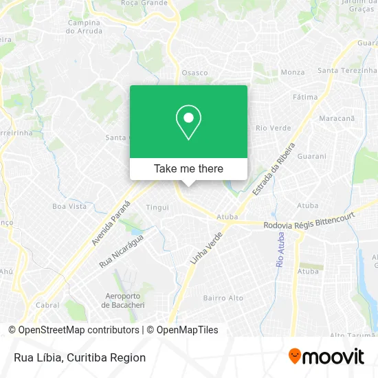 Rua Líbia map
