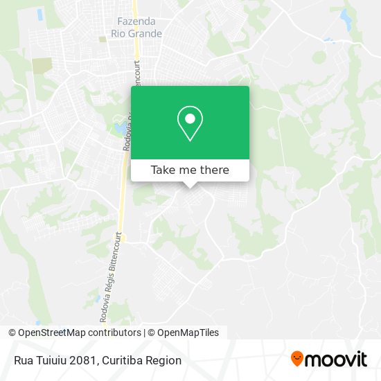 Rua Tuiuiu 2081 map