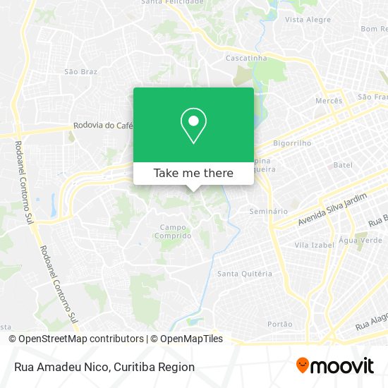 Rua Amadeu Nico map