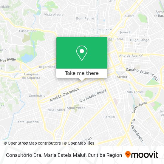 Consultório Dra. Maria Estela Maluf map