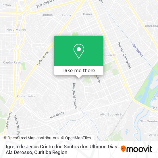 Igreja de Jesus Cristo dos Santos dos Ultimos Dias | Ala Derosso map