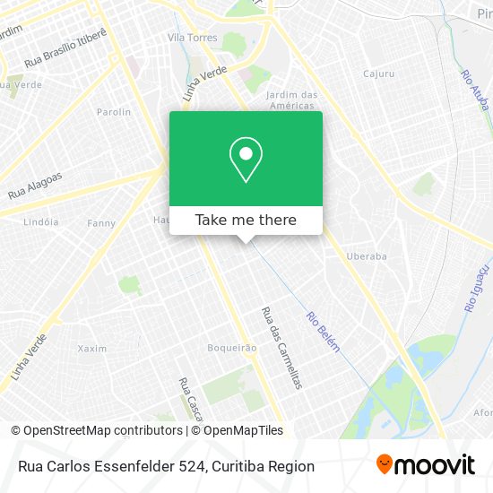 Rua Carlos Essenfelder 524 map