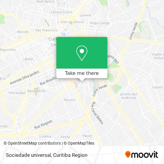 Sociedade universal map