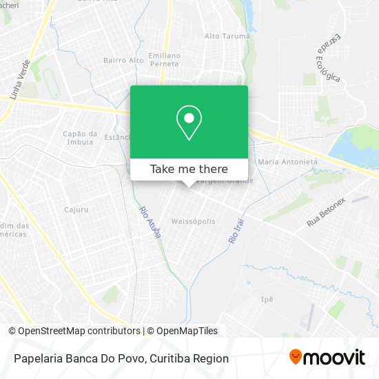 Papelaria Banca Do Povo map