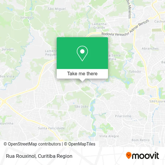Rua Rouxinol map