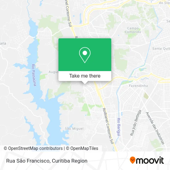 Rua São Francisco map