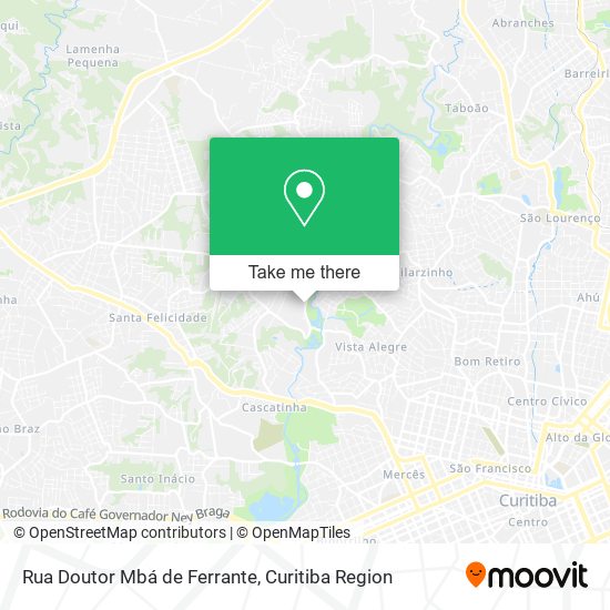 Rua Doutor Mbá de Ferrante map
