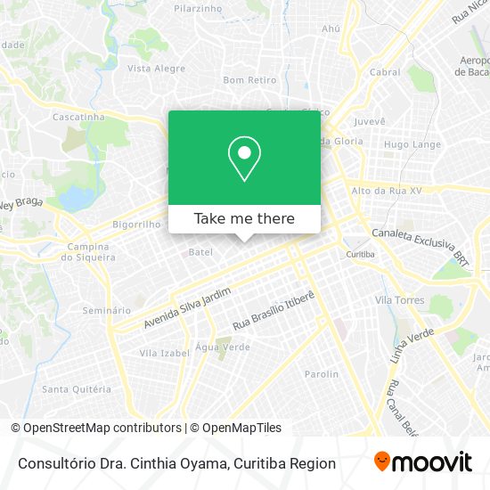 Consultório Dra. Cinthia Oyama map