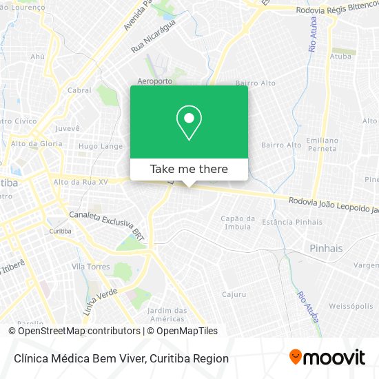 Clínica Médica Bem Viver map