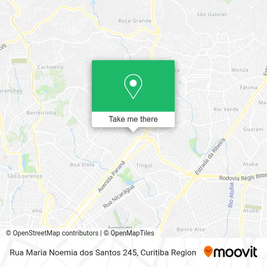 Rua Maria Noemia dos Santos 245 map