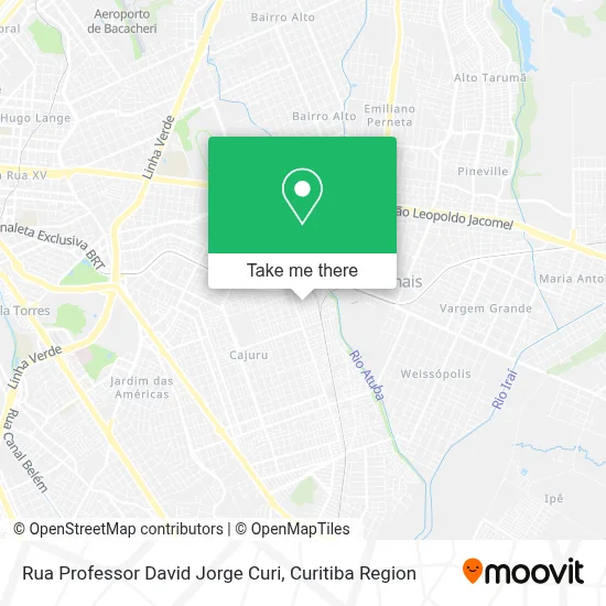 Rua Professor David Jorge Curi map
