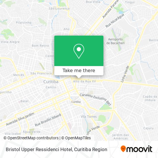 Bristol Upper Ressidenci Hotel map