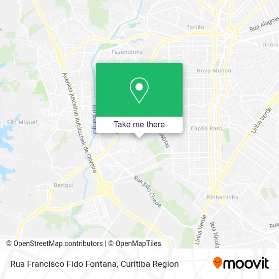 Rua Francisco Fido Fontana map