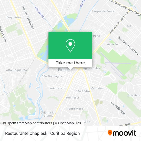 Restaurante Chapieski map