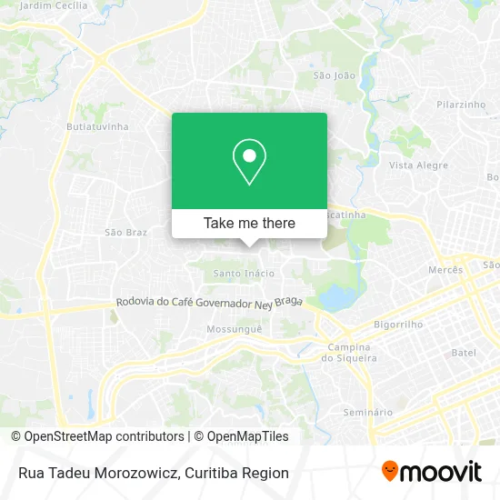 Rua Tadeu Morozowicz map