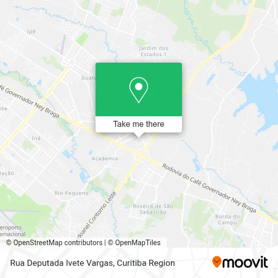 Rua Deputada Ivete Vargas map