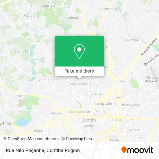 Rua Nilo Peçanha map