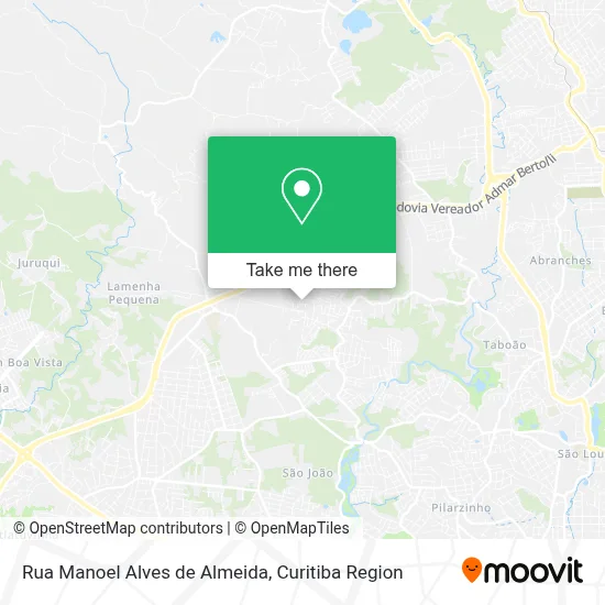 Rua Manoel Alves de Almeida map