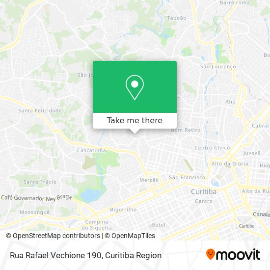 Rua Rafael Vechione 190 map