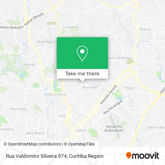 Rua Valdomiro Silveira 974 map