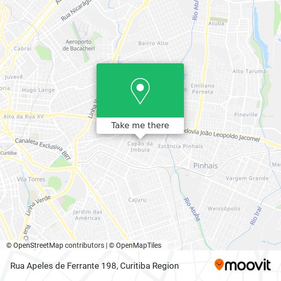 Rua Apeles de Ferrante 198 map