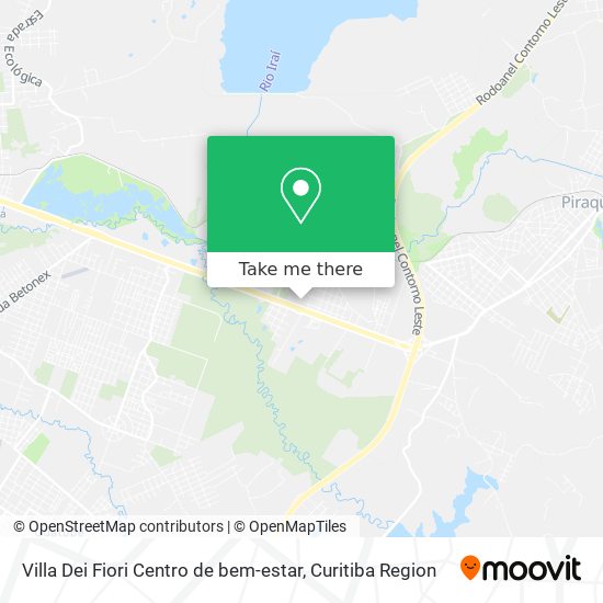 Villa Dei Fiori Centro de bem-estar map
