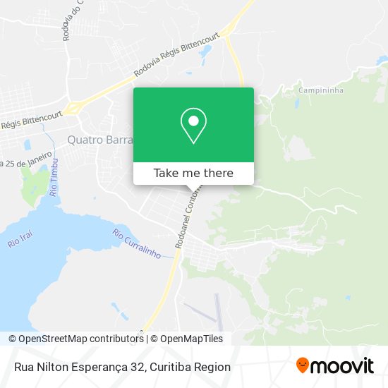 Rua Nilton Esperança 32 map