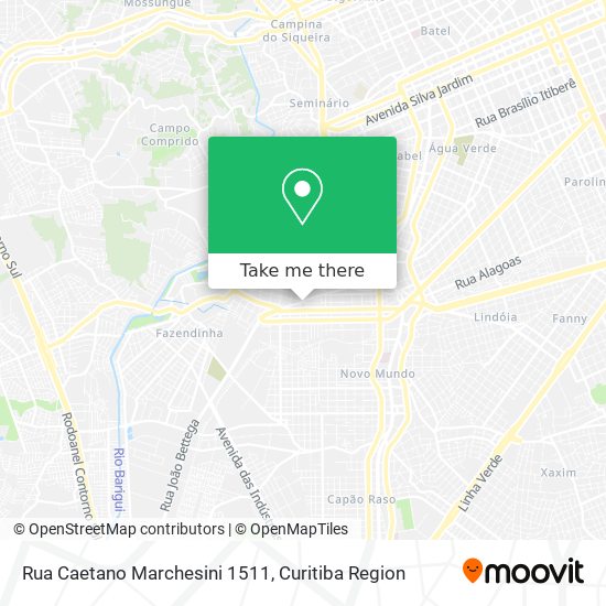 Rua Caetano Marchesini 1511 map