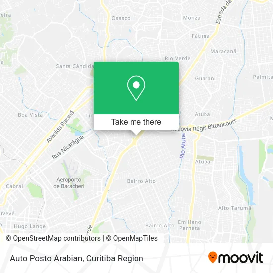 Auto Posto Arabian map