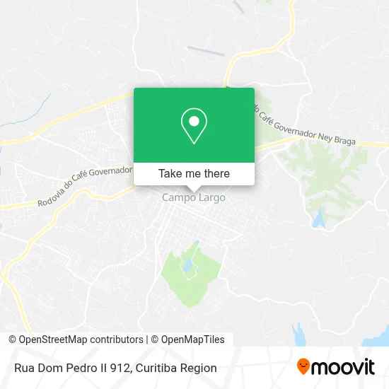 Rua Dom Pedro II 912 map
