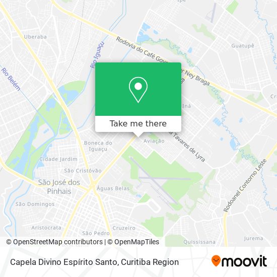Capela Divino Espírito Santo map