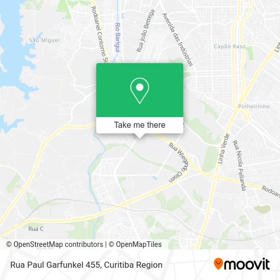 Rua Paul Garfunkel 455 map