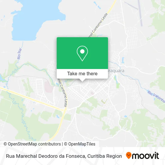 Rua Marechal Deodoro da Fonseca map