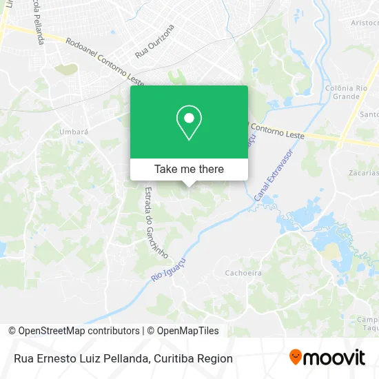 Rua Ernesto Luiz Pellanda map