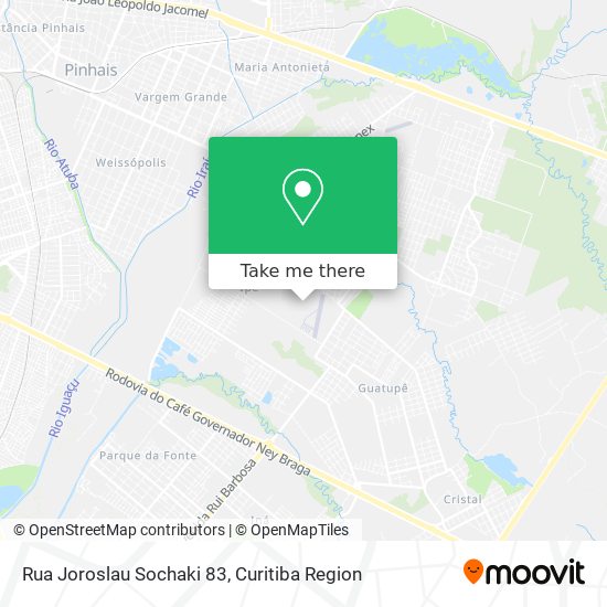 Rua Joroslau Sochaki 83 map